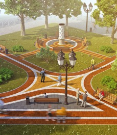 Сквер энергетиков в подарок Калининграду и его жителям