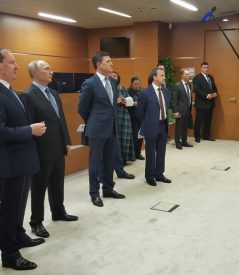 Владимир Путин дал старт работе трёх подстанций, построенных к Чемпионату мира по футболу — 2018 Владимир Путин дал старт работе трёх подстанций, построенных к Чемпионату мира по футболу — 2018