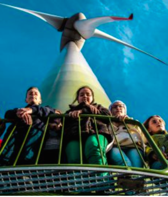 Учащиеся Центра развития одарённых детей посетили «Ушаковскую ВЭС» с экскурсией