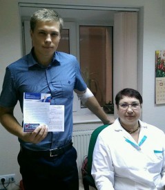 Сотрудники «Янтарьэнерго» пополнили банк донорской крови на 11,2 литра