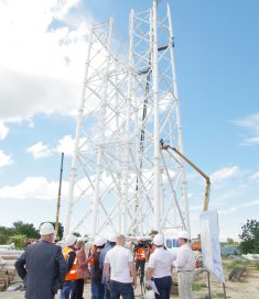 Вячеслав Кравченко проинспектировал ход строительства объектов для создания схем выдачи мощности новых ТЭС 