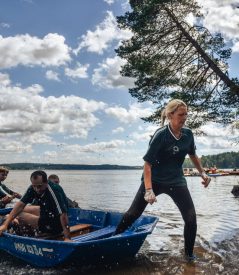 На берегу Виштынецкого озера прошла 41-я летняя спартакиада группы компаний «Янтарьэнерго»